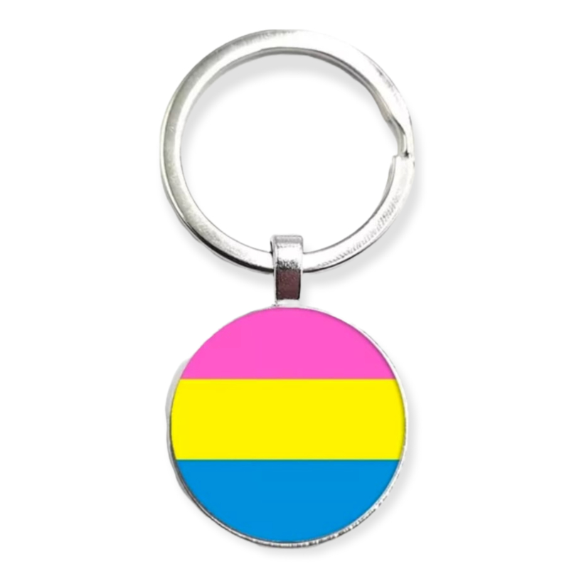 Keyring zilver pan