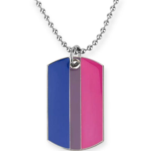 Biseksuele tag ketting, Biseksuele trots ketting, LGBTQ biseksuele ketting, Bi trots tag ketting, Biseksuele vlag hanger, Biseksuele identiteit ketting, LGBTQ biseksuele sieraden, Bi trots dog tag, Biseksualiteit hanger ketting, Biseksuele vlag dog tag, Bi vlag ketting, Biseksuele trots tag, Biseksuele vlag sieraden, LGBTQ+ biseksuele tag, Biseksuele trots hanger.