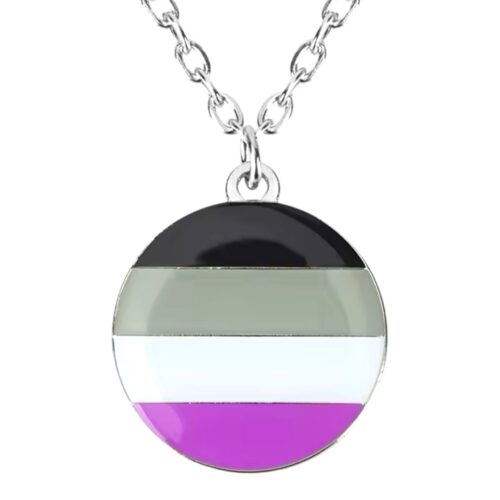 Ketting zilver 'aseksueel'