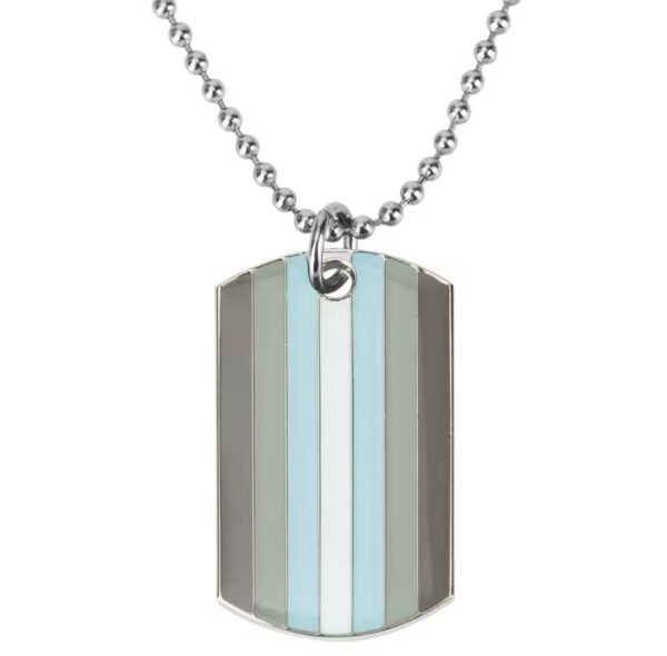 Ketting tag 'demi boy'