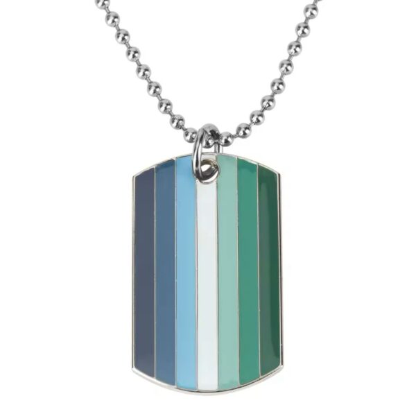 Ketting tag 'homo'