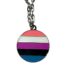 Ketting zilver 'genderfluïd'