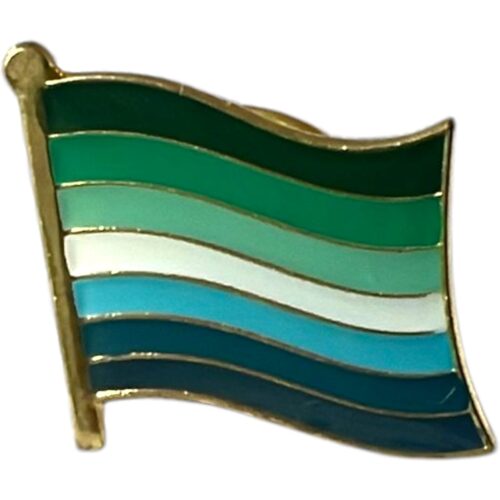 Pin (mini) vlag 'homo'