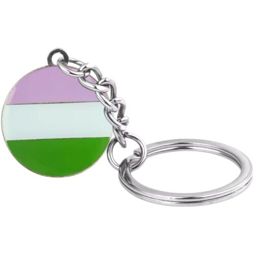 Sleutelhanger 'genderqueer'