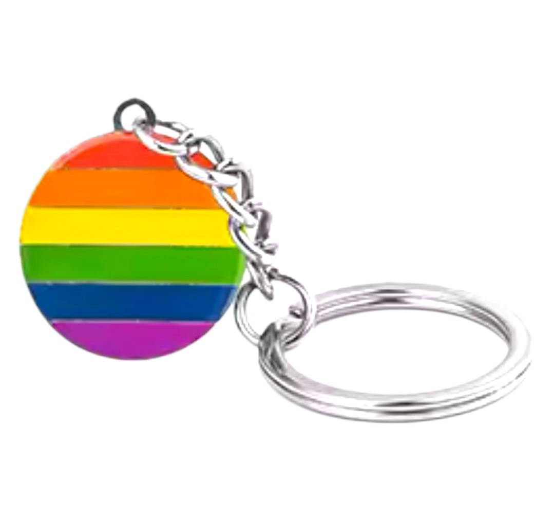 Sleutelhanger 'regenboog'