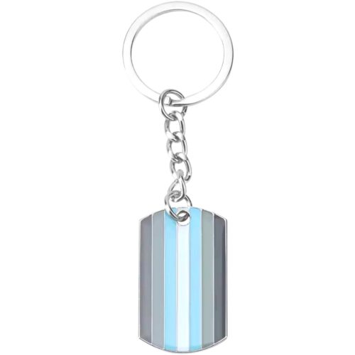 Sleutelhanger tag 'demi boy'